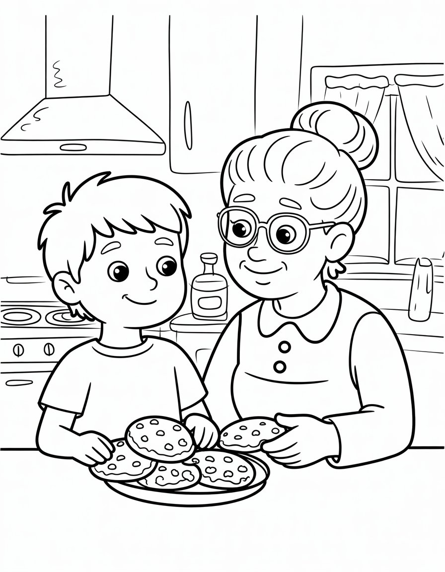 Peter Parker with Aunt May